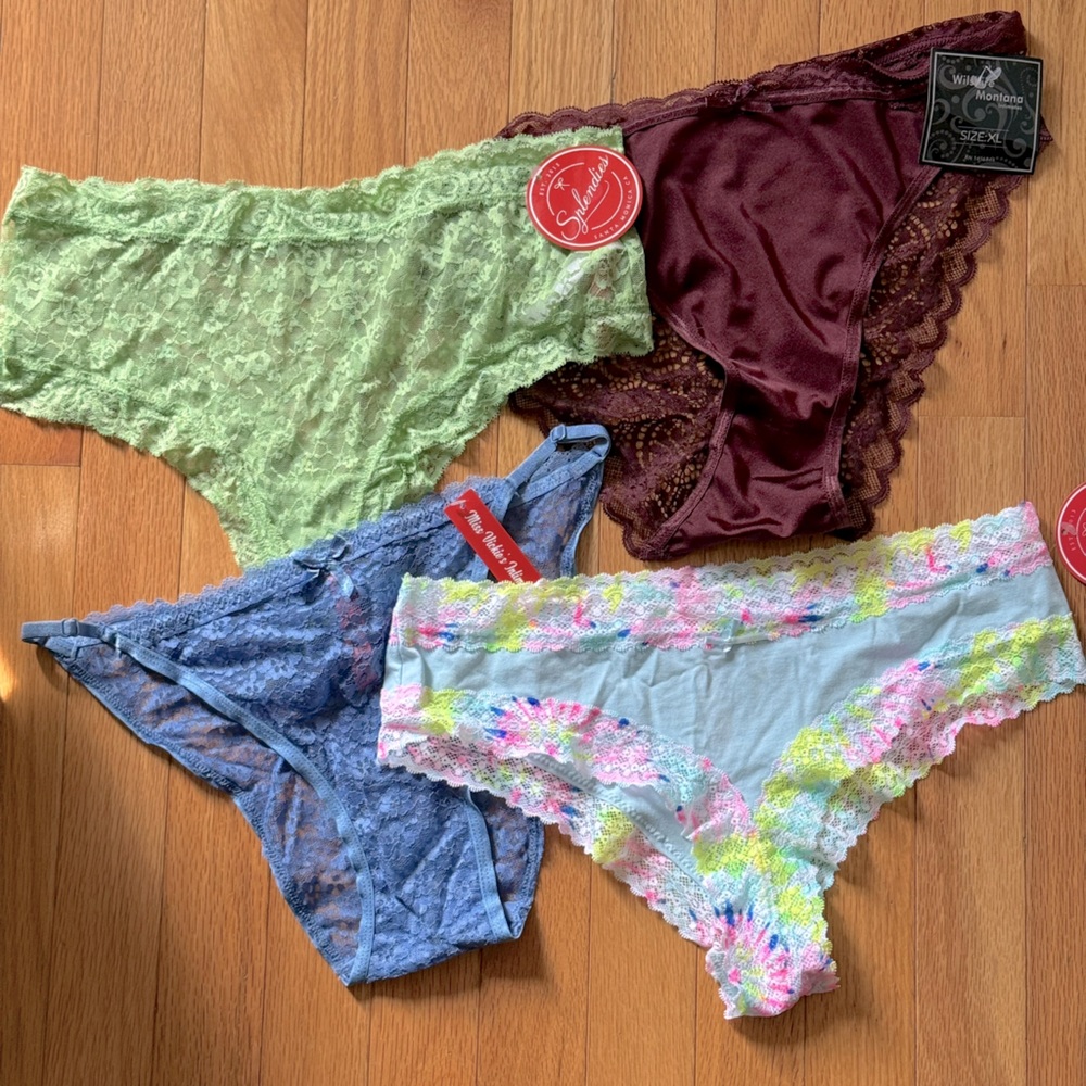 NWT cheeky/lacy panties